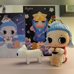 Pop MART Nyota Growing Up By Your Way "Road", City Cat Sailboat Blind Box Figure